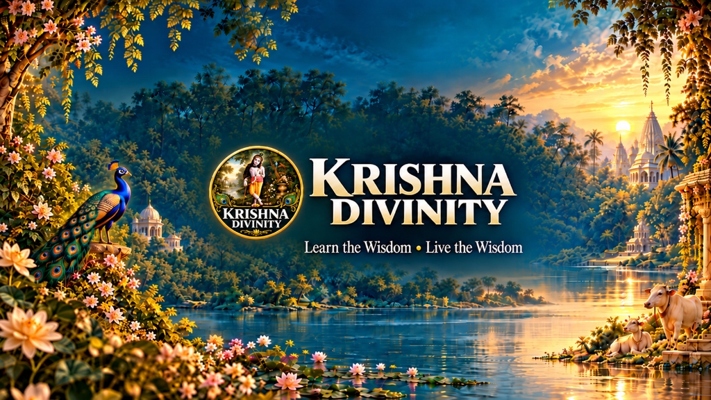 Krishna Divinity — Learn the Wisdom • Live the Wisdom